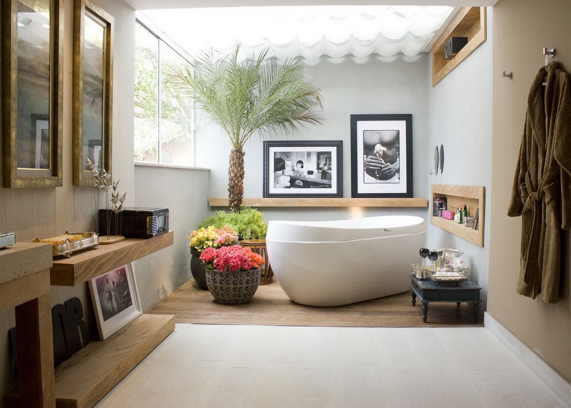 Современная ванная комната - как оформить функциональное пространство