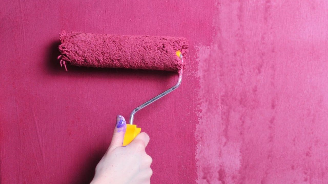 Покраска стен в домашних условиях - инструкция и список закупок