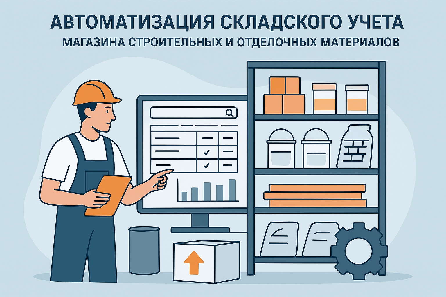 Автоматизация складского учета магазина строительных и отделочных материалов