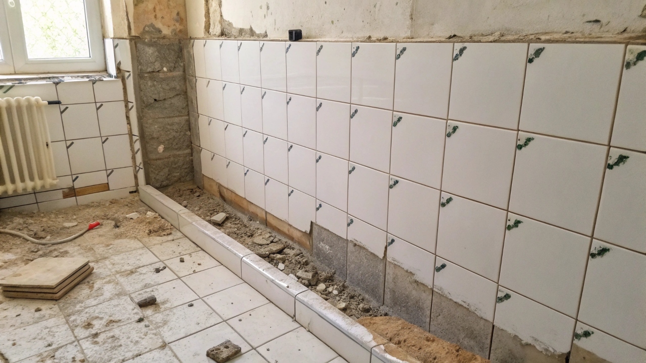 плитка в ванной