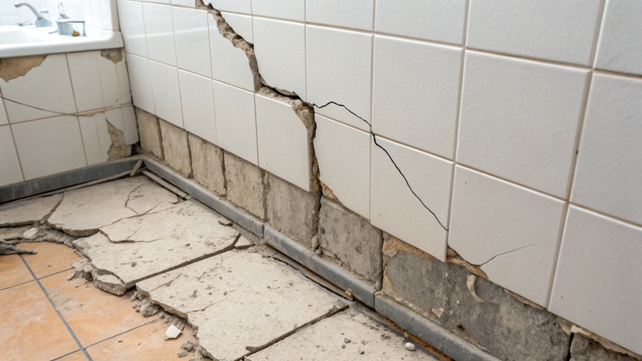 Деформации основания или стен