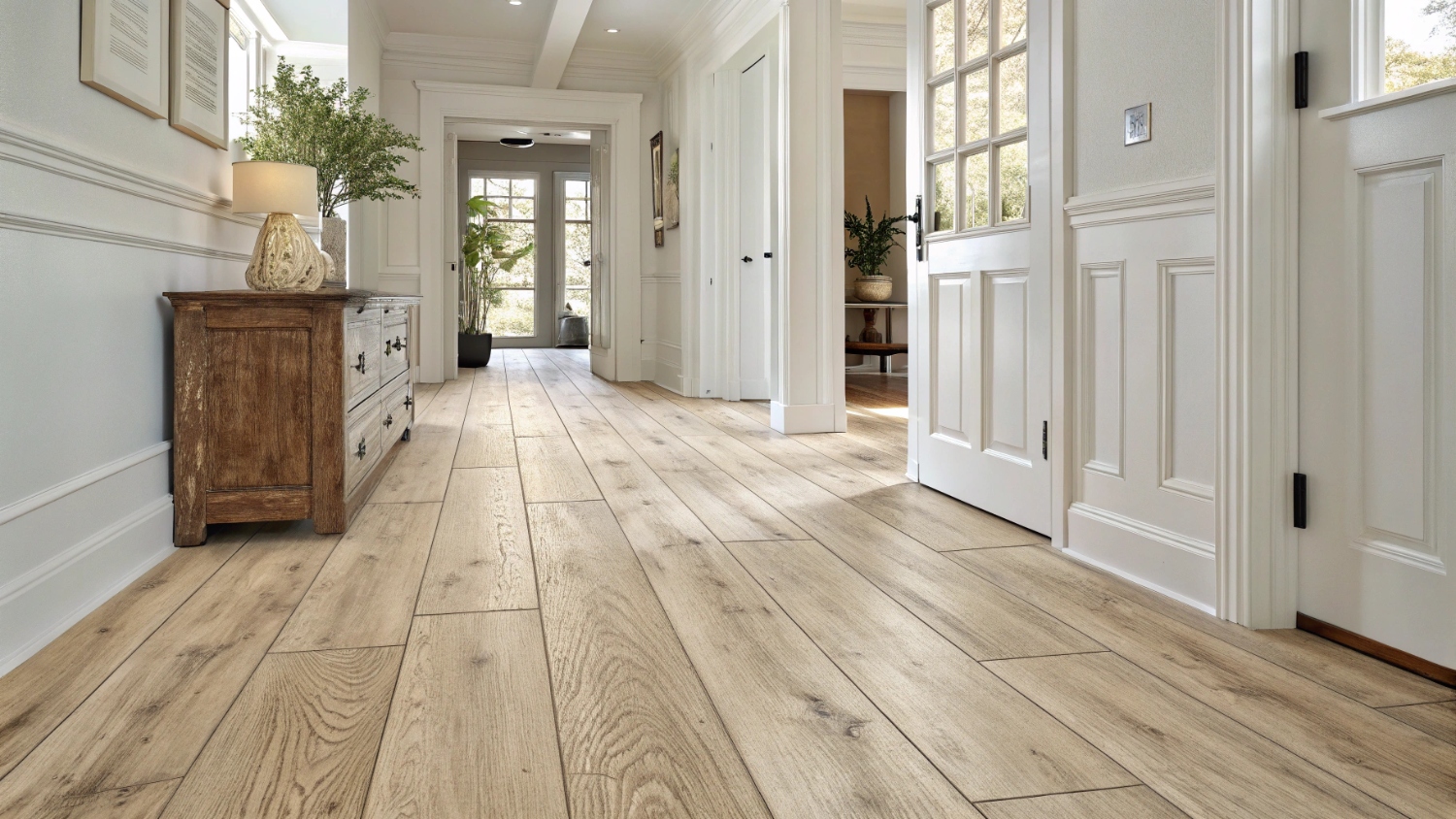 Ламинат для укладки в коридоре