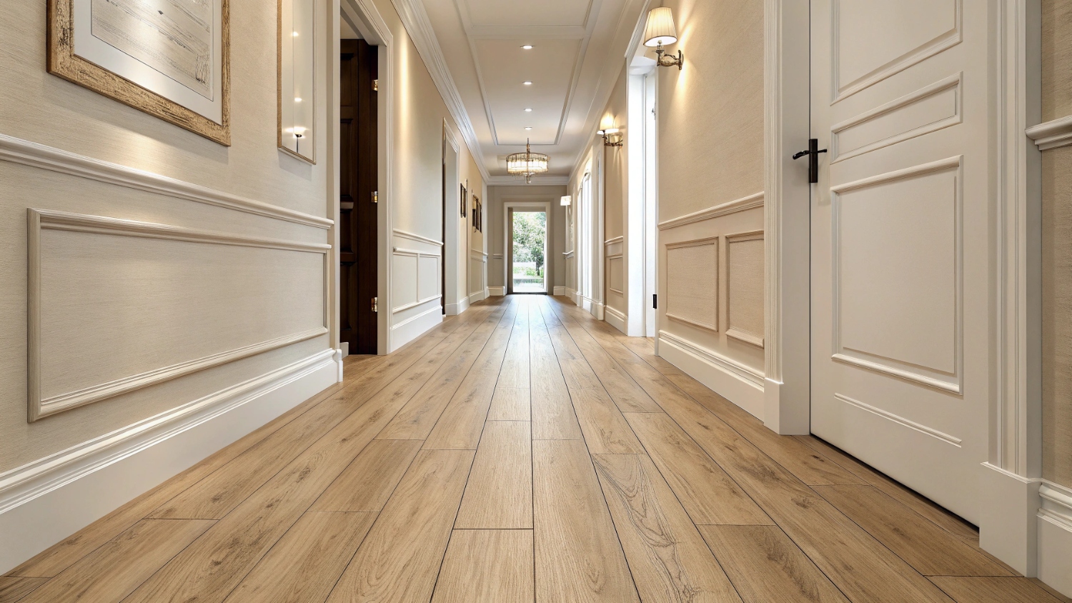 Ламинат для укладки в коридоре