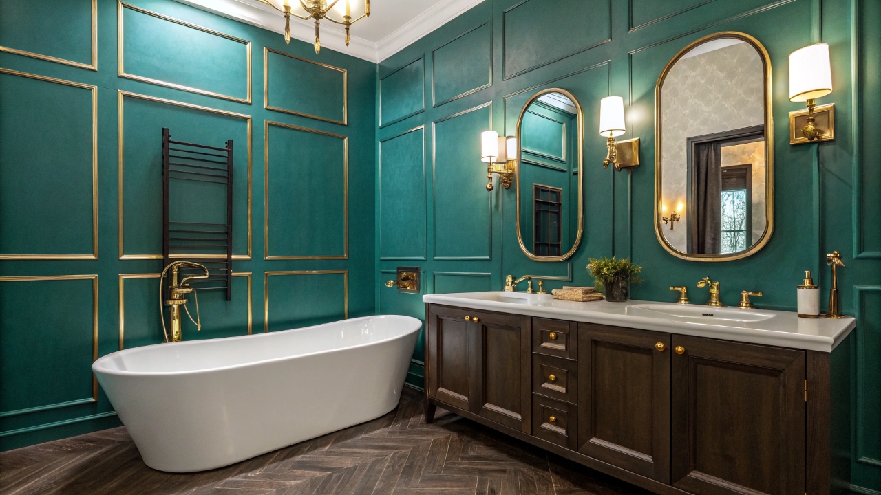 Акцентные стены и декоративные вставки