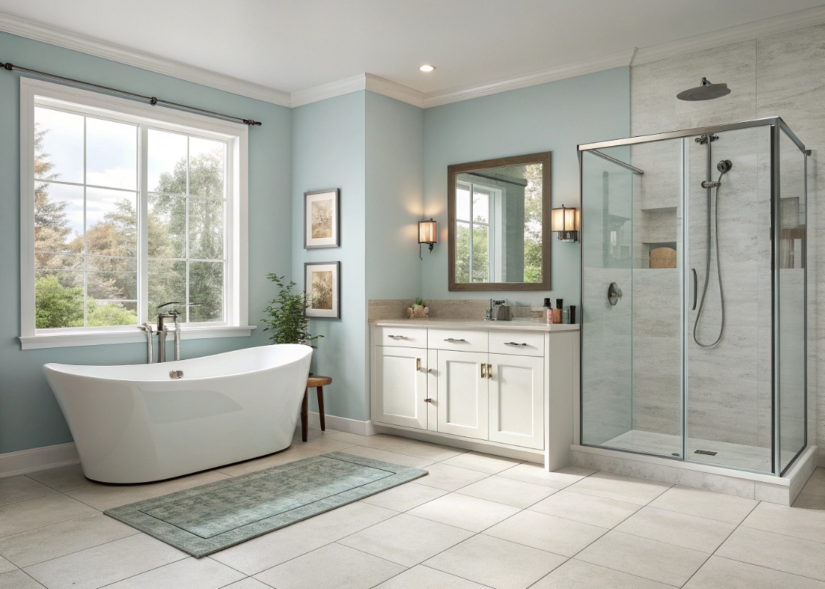 Керамическая плитка и керамогранит в стиле прованс: пастель и уют