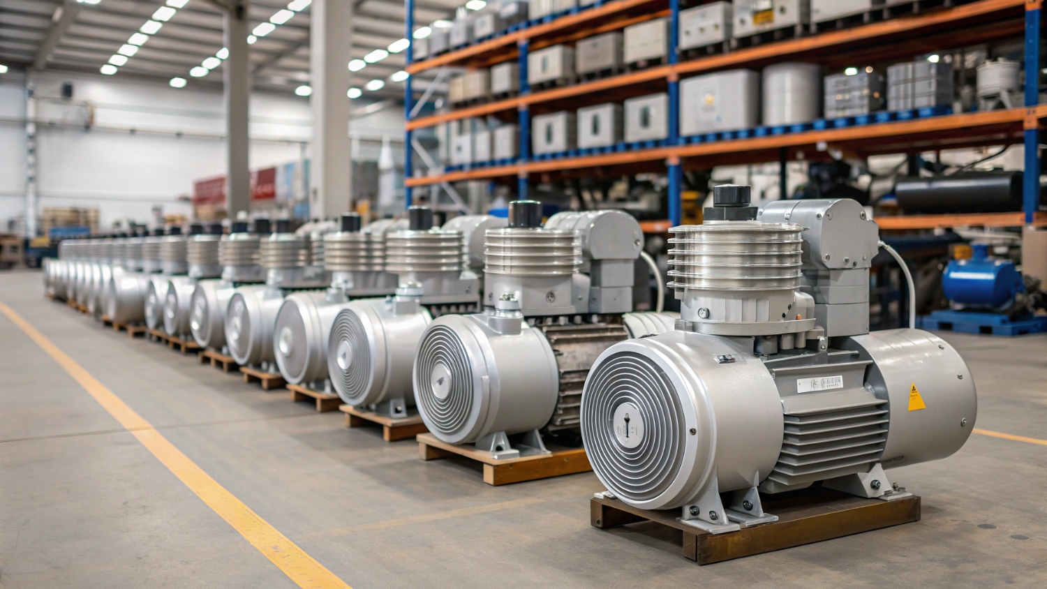 Винтовые электрические компрессоры для промышленности и производства