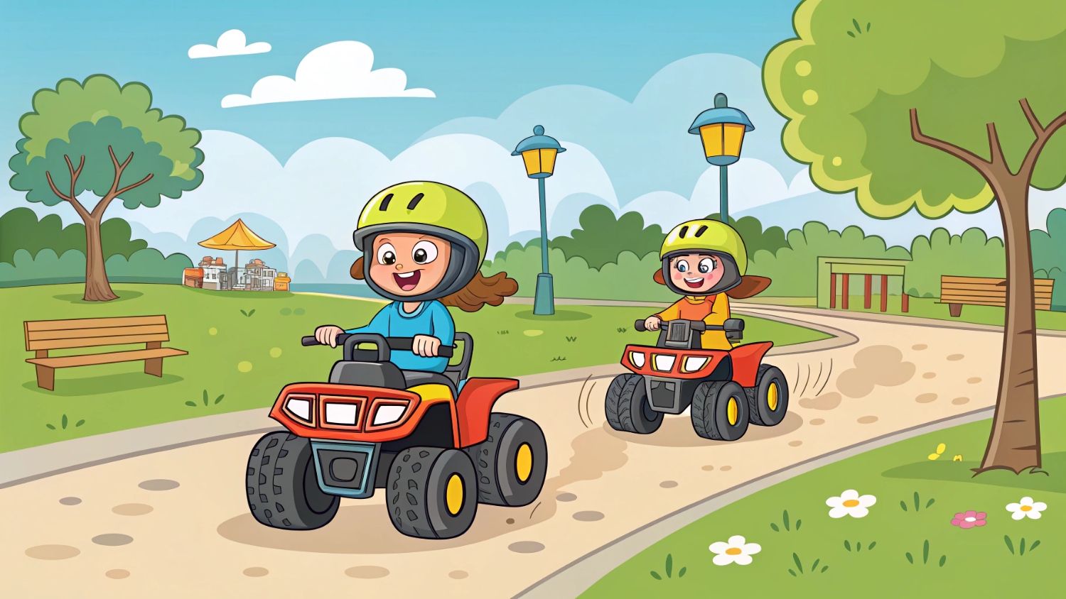 Детские электрические квадроциклы