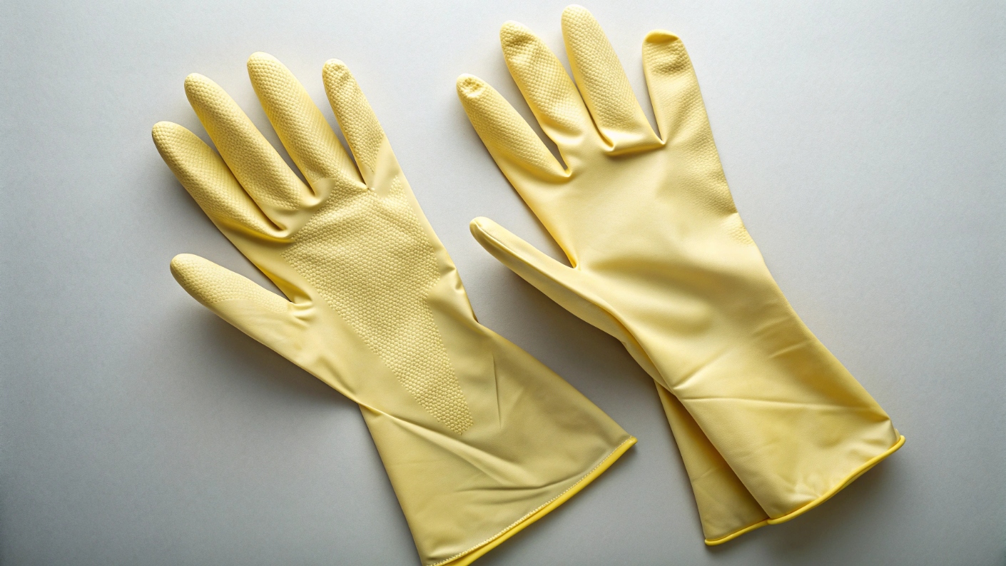 Перчатки хозяйственные латексные