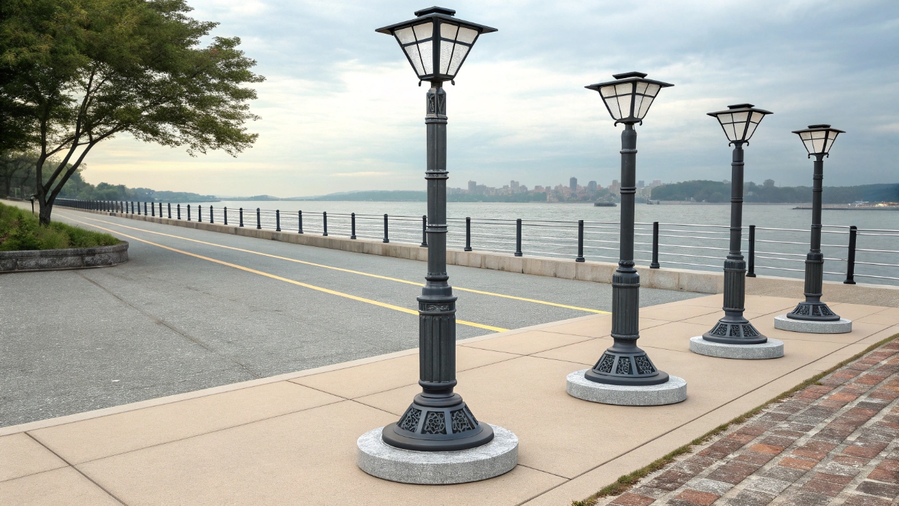 Опоры для столбов освещения: виды, требования и выбор