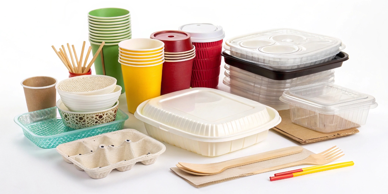 Одноразовая упаковка и посуда для бизнеса: практичность, безопасность и экономия