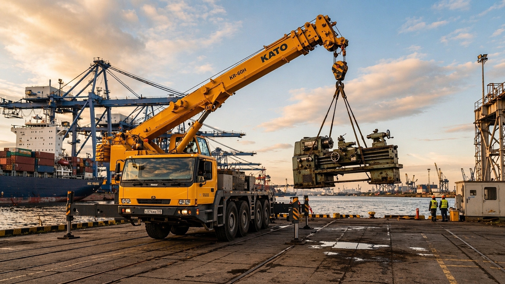 Профессиональная доставка и монтаж тяжелого оборудования минимизируют риски повреждений.