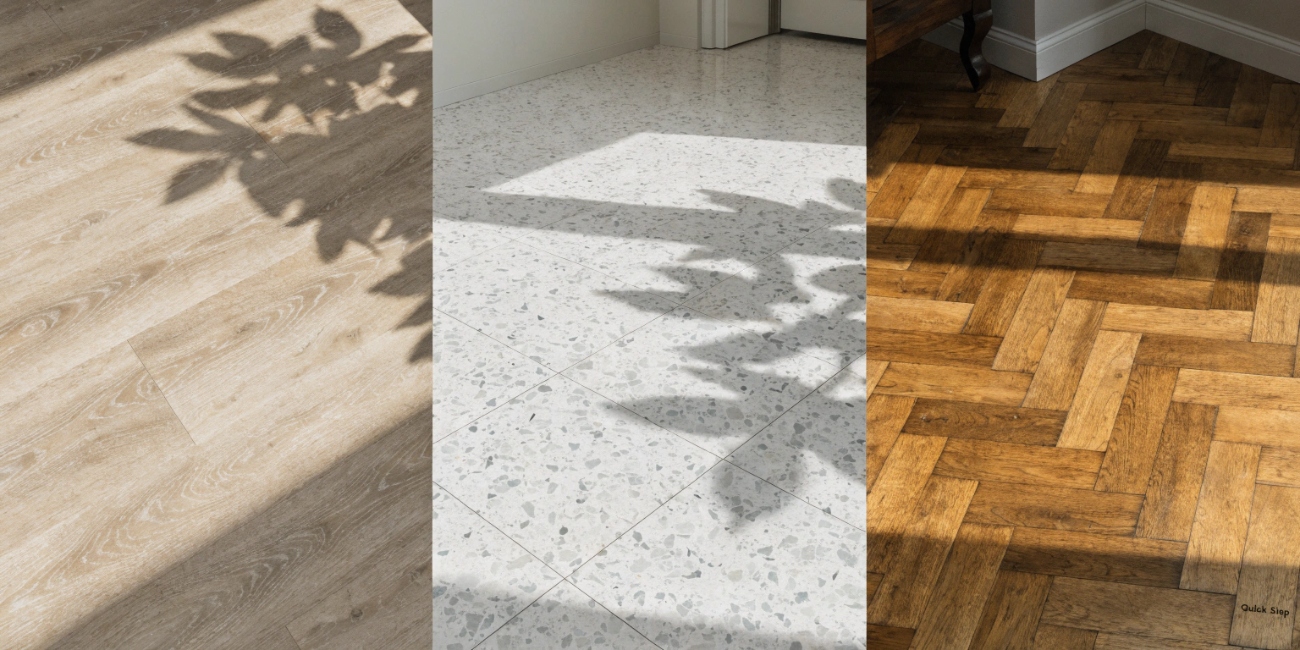 Напольные покрытия Quick-Step: ламинат, паркетная доска и кварцвиниловые решения