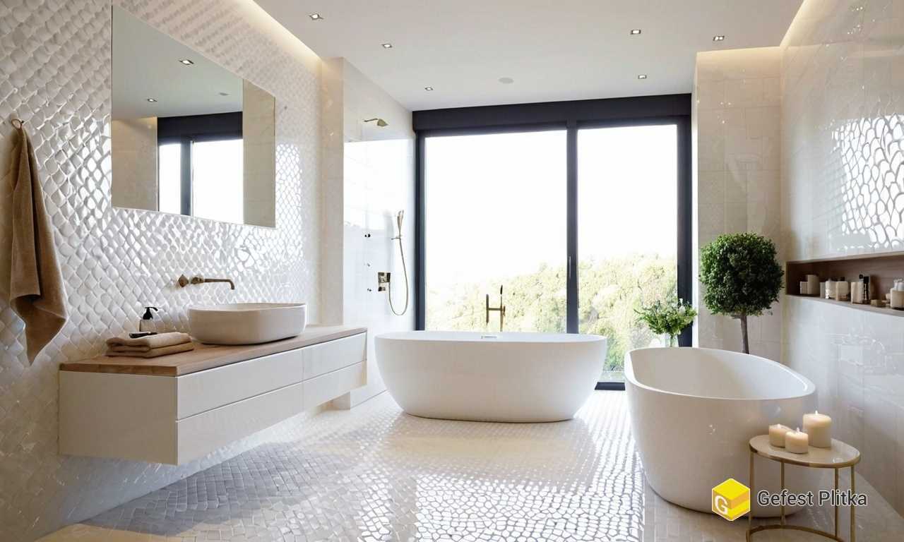 Глянцевая плитка в ванной ошибки которых стоит избегать