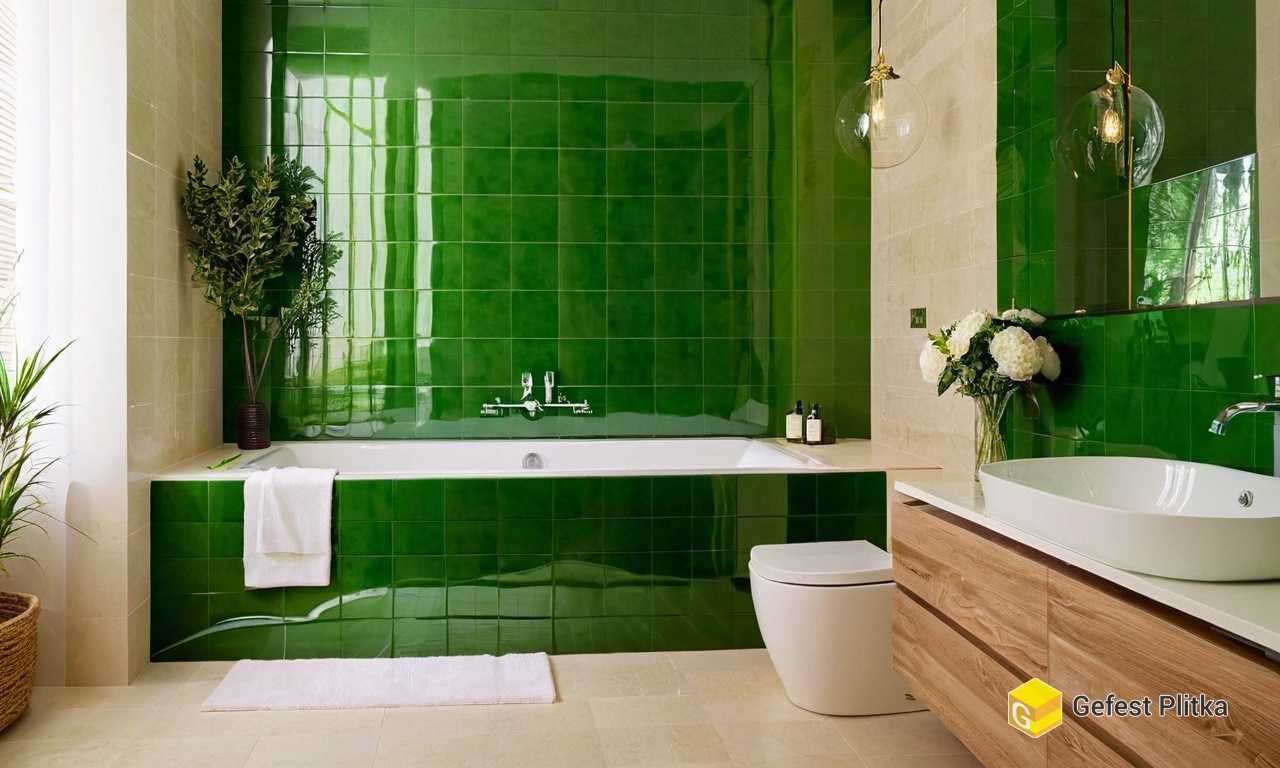 Глянцевая плитка идеальный выбор для увеличения пространства