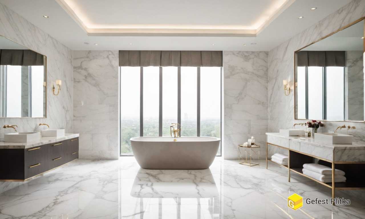 Экоматериалы или плитка под белый мрамор что выбрать для туалета