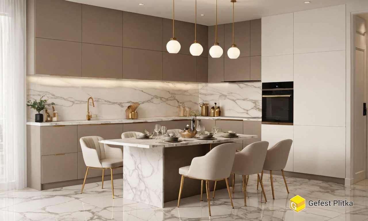 Глянцевая плитка в интерьере кухни плюсы и минусы Глянцевая плитка в интерьере кухни плюсы и минусы