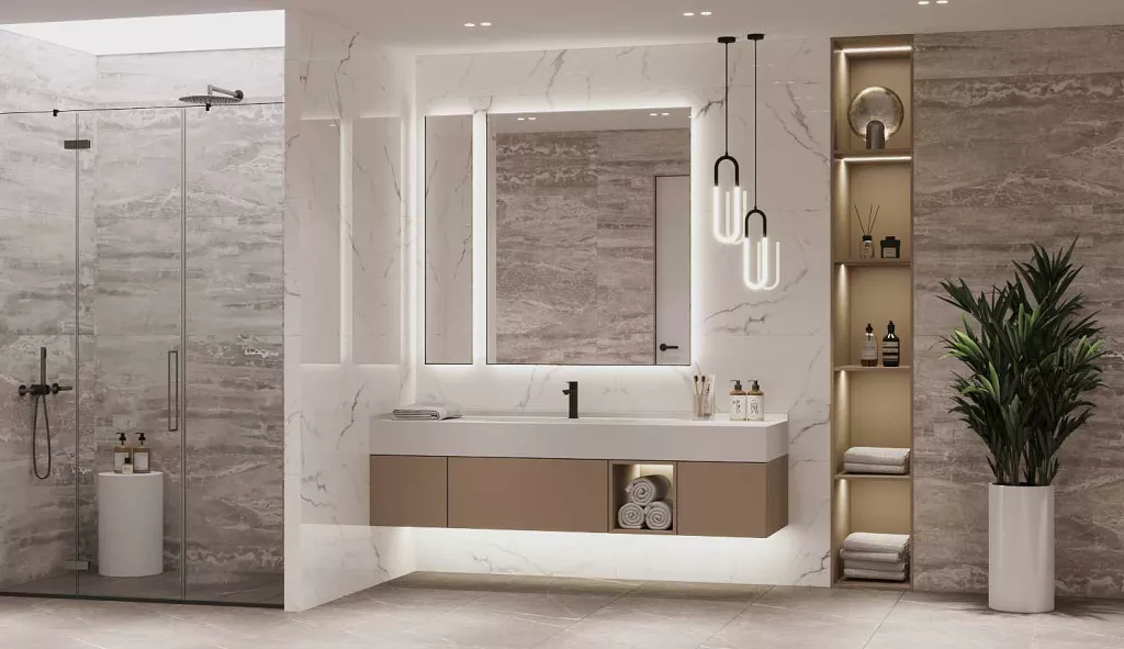 Идеи для ванной комнаты в современном стиле