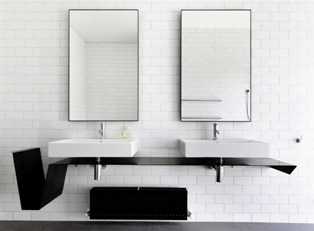 Как использовать зеркала в дизайне ванной комнаты