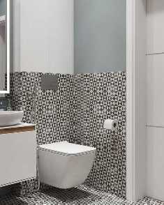 Как выбрать керамическую плитку для ванных комнат маленького размера