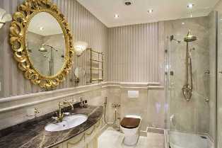 Ванная комната в классическом стиле: привлекательные идеи для ремонта