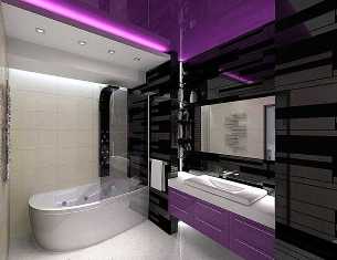 Ванная комната в стиле хай-тек: современные идеи для ремонта интерьера