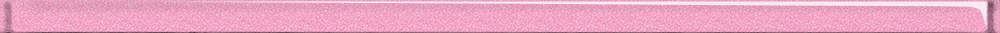 Стеклянный бордюр розовый 44x2