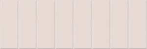 1064-0366 Настенная плитка Роса Рок полосы розовый 60x20 Lasselsberger Ceramics