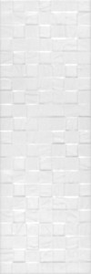 60171 Настенная плитка Бьянка белый глянцевый мозаика 60x20 Kerama Marazzi