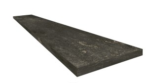 620070002811 Керамогранит Канова Дарк Ступень угловая правая Натуральный 60x33 ColiseumGres