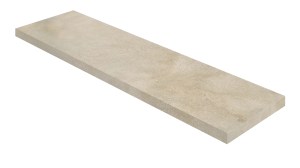 620070003006 Керамогранит Монца Крим Ступень угловая правая Натуральный 120x33 ColiseumGres