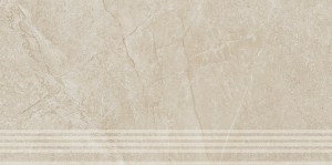 KM6060G0481RGRF Керамогранит Ступень фронтальная Эстерель бежевый светлый матовый обрезной 60x30 Kerama Marazzi