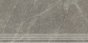 KM6060G0511RGRF Керамогранит Ступень фронтальная Эстерель серый матовый обрезной 60x30 Kerama Marazzi