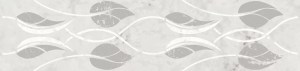 KMB3STA002BR Бордюр Тубкаль белый глянцевый обрезной 30x7,2x0,9 Kerama Marazzi