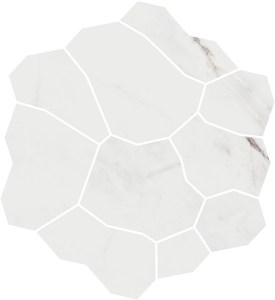 KMD2HID017BR Декор Марсель наборный серый светлый глянцевый обрезной 31,5x34,2 Kerama Marazzi