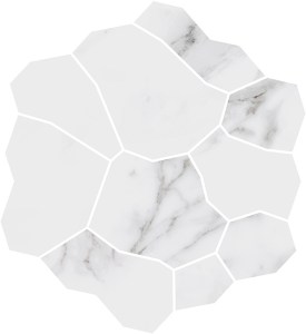 KMD2HID019BR Декор Марсель наборный белый глянцевый обрезной 31,5x34,2 Kerama Marazzi