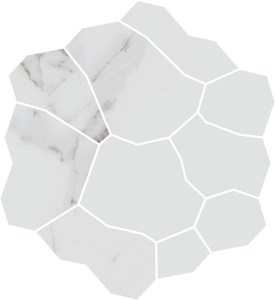 KMD2HID020GR Керамогранит Декор Марсель наборный серый светлый матовый обрезной 34,2x31,5 Kerama Marazzi