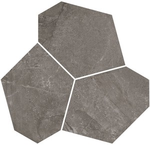 KMD2HID026GR Керамогранит Декор Марсель наборный серый матовый обрезной 26,5x25,5 Kerama Marazzi