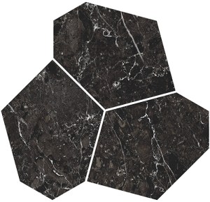 KMD2HID028GR Керамогранит Декор Марсель наборный чёрный матовый обрезной 26,5x25,5 Kerama Marazzi