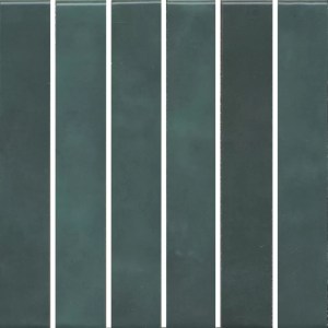 KMD2MSM005BN Декор Фес мозаичный зелёный тёмный глянцевый 15x15x0,77 Kerama Marazzi