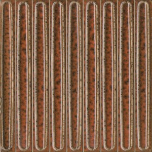 KMD2SOB007BN Декор чипсет Далия оранжевый глянцевый 20x20x0,95 Kerama Marazzi