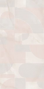 KMD3STA105BR Декор Сен-Тропе розовый светлый глянцевый обрезной 119,5x60 Kerama Marazzi