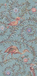 KMP2STA004BR3X Панно Райский сад бирюзовый матовый обрезной (из 3-х частей 60x119,5) 180x119,5 Kerama Marazzi