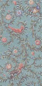 KMP2STA004BR3X Панно Райский сад бирюзовый матовый обрезной (из 3-х частей 60x119,5) 180x119,5 Kerama Marazzi