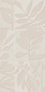 Панно Грас бежевый светлый матовый обрезной (из 2-х частей 30x60) 60x60 Kerama Marazzi