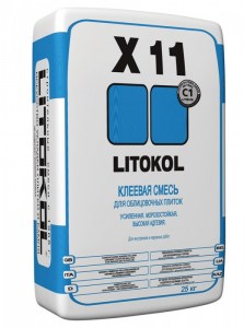 Плиточный клей LITOKOL X11, 25кг