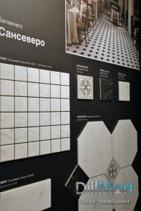 Презентация элементов коллекции Сансеверо Неаполитанской серии Kerama Marazzi на выставке Batimat 2016